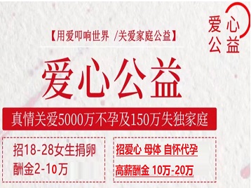 富县捐卵助孕生子 爱心志愿者招募